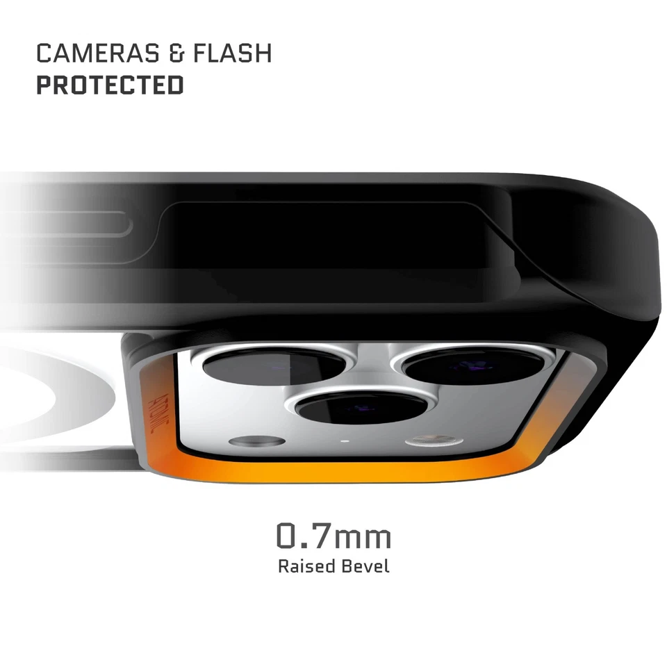 Funda protectora de metal MagSafe para teléfono iPhone 17 Pro / Max | Ghostek Atomic Slim Foto 4 de 4