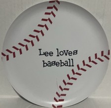 Personalized Dinner Plate - Lee