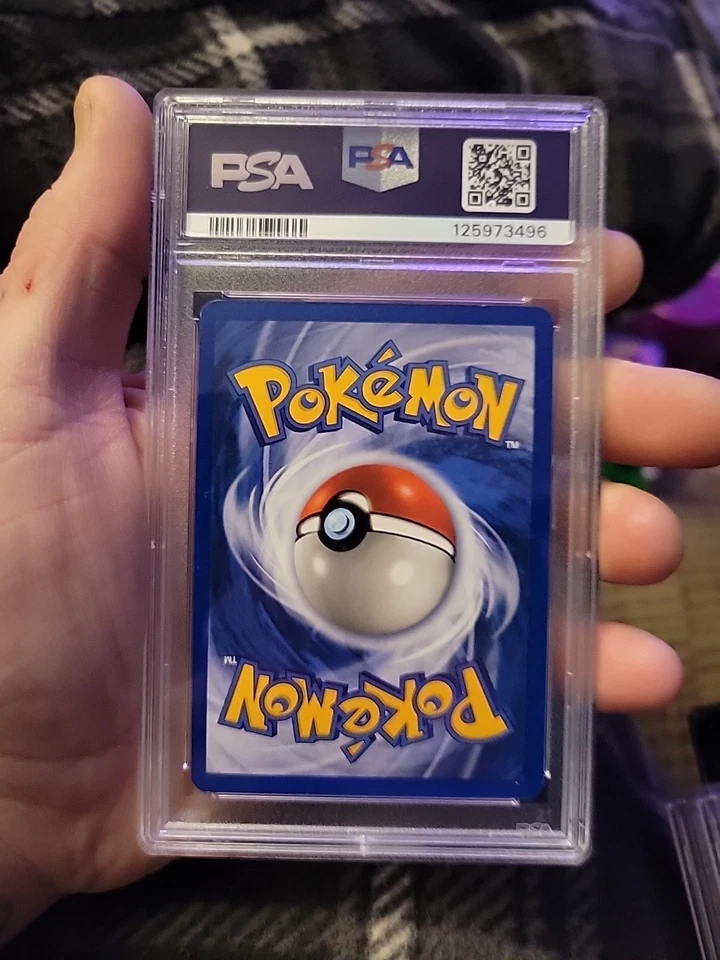 Blastoise-Holo #2 PSA 6 Excellent/Mint 1999 Pokemon Vintage Base Set with swirl - Image 2 of 2