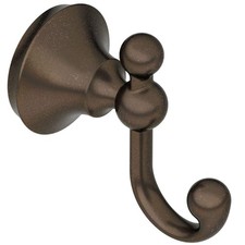 Moen YB5203ORB Oil Rubbed Bronze Double Robe Hook