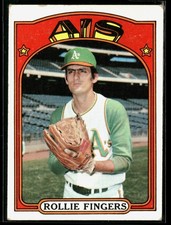 Rollie Fingers 1972 Topps #241 Oakland Athletics