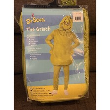 Dr Seuss The Grinch Adult Costume Medium 38-40 InSpirit Designs 4pc Set Green