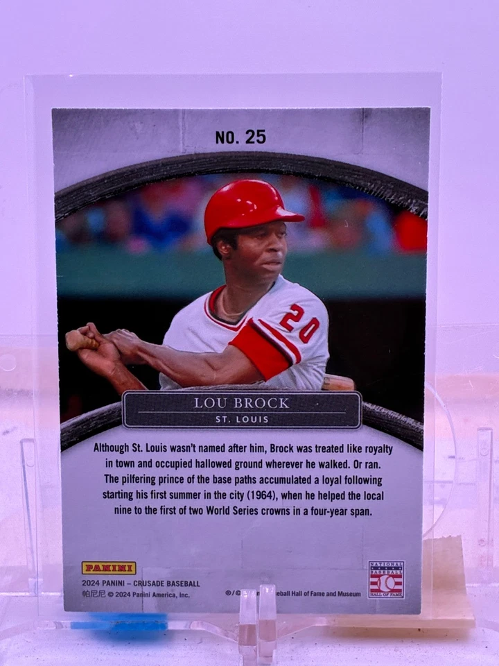 2024 Panini Crusade Baseball Inserts Pick Your Card/Finish Your Set - Image 2 of 4