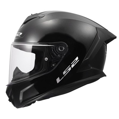LS2 Rapid III Solid Full Face Helmet Gloss Black Size S