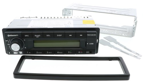 Continental USB 1DIN AUX DAB MP3 Autoradio für Opel Astra J ab 2009 Platin silbe - Bild 7 von 10