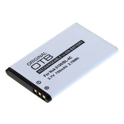 OTB Akku für BL-4C - Nokia 6100, 6101, 6102, 6103, 6125, 6131 750mAh Batterie