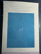 NEW Spellbinders Embossing Folder of Month NOV23-MEANDERING FLORAL 5.5" X 8.5