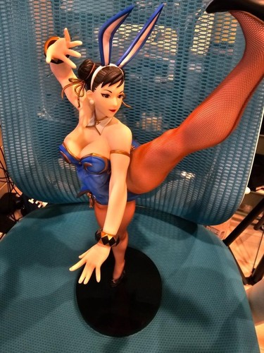 Chun-Li Bunny Ver. 1/4 Scale Figure Freeing Street Fighter PVC Statue USED F/S - Picture 7 of 9