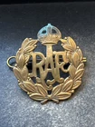 RAF Royal Air Force, Genuine British Cap Badge WW2