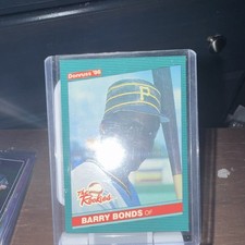 1986 Donruss The Rookies Barry Bonds Pittsburgh Pirates Rookie Card #11. rookie card picture