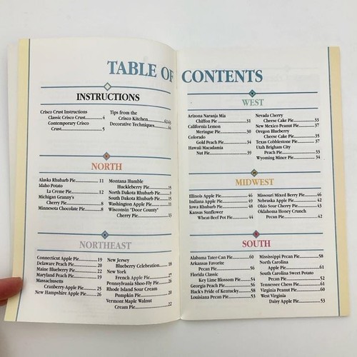 Crisco American Pie Celebration Recipe Booklet 1989 Americana Food Cookbook - Imagen 7 de 18
