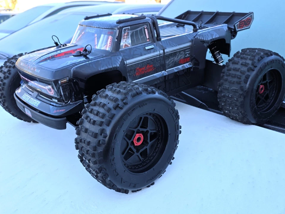 ARRMA 1/5 OUTCAST 8S EXB AVC 4X4 RTR Brushless Stunt Truck+OVP+Upgrades!!! - Bild 4 von 4