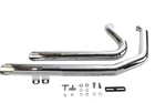Wyatt Gatling Exhaust Drag Pipe Set Down Slash Shorty for Harley-Davidson