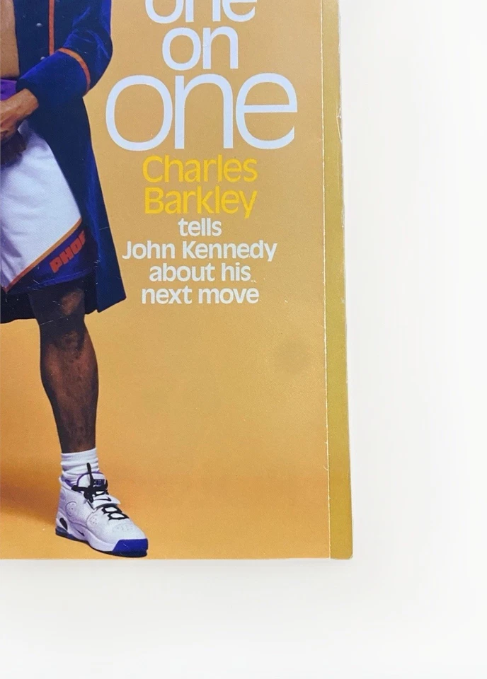 GEORGE Magazine CHARLES BARKLEY Feb/March 1996 PHOENIX SUNS / Martha Stewart - Image 3 of 4