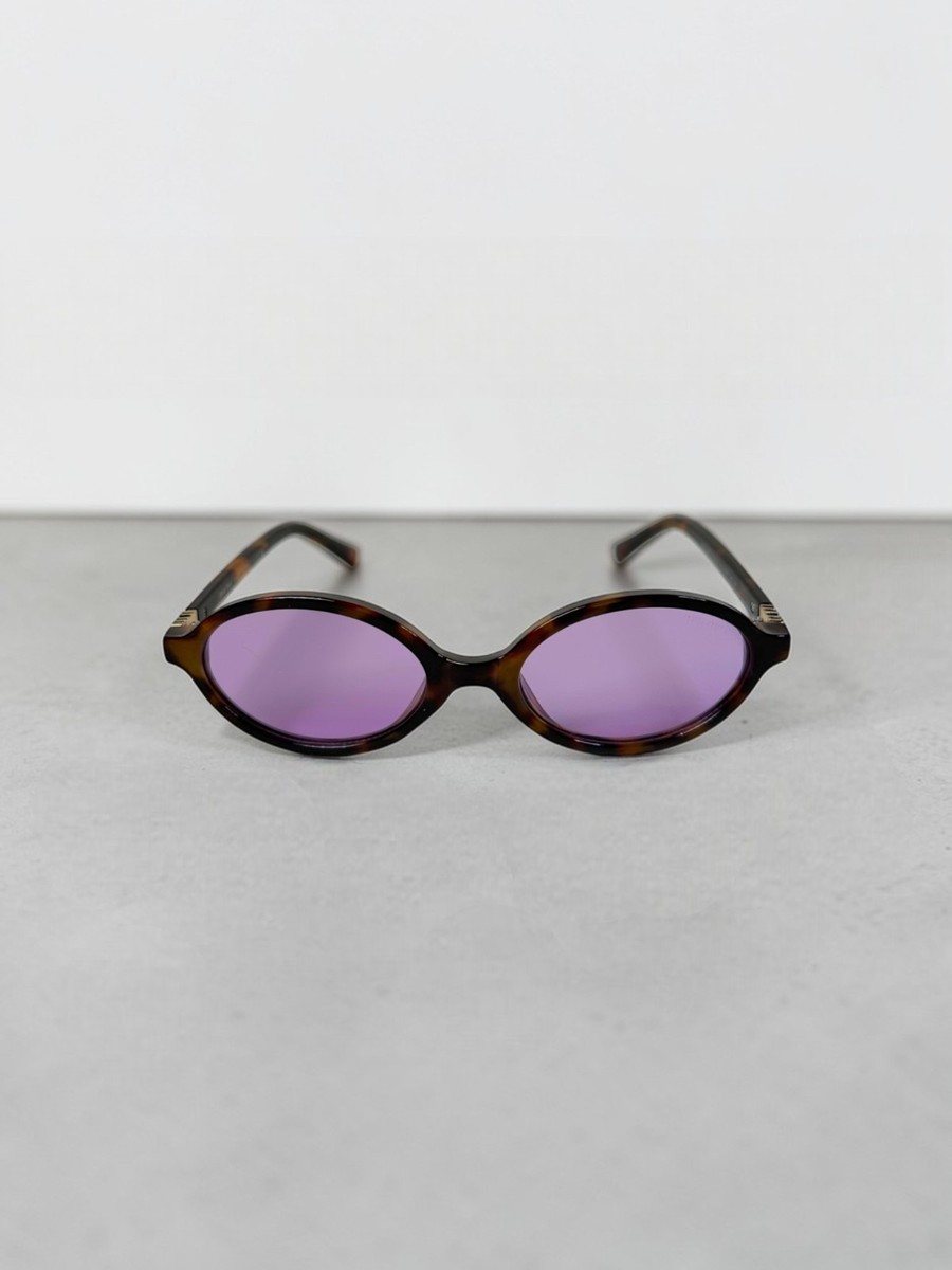 Miu Miu MU 04ZS Sunglasses - Havana & Bordeaux Lens - Free
