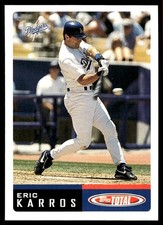 Eric Karros 2002 Topps Total #395 Dodgers MLB READ FREE SHIPPING AutographDen
