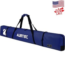 Padded Ski Bag Travel Case Snow Gear Storage W/ Adjustable Straps Easy Access US