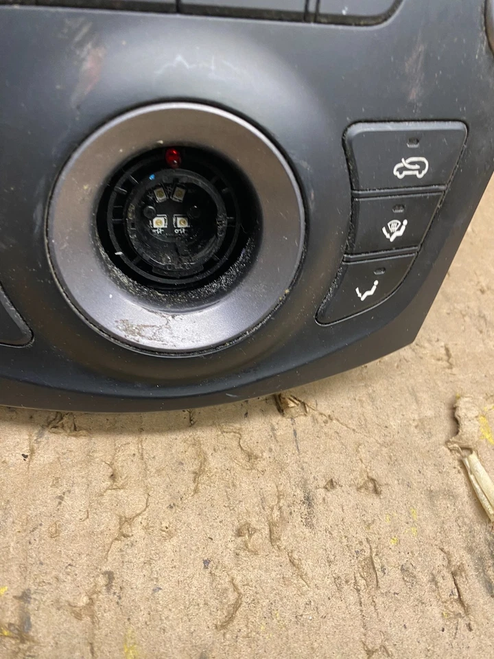 Hyundai Santa Fe 2013 a 2016 climatizador automático aire acondicionado control de calefacción OEM T8526 DG Foto 3 de 4