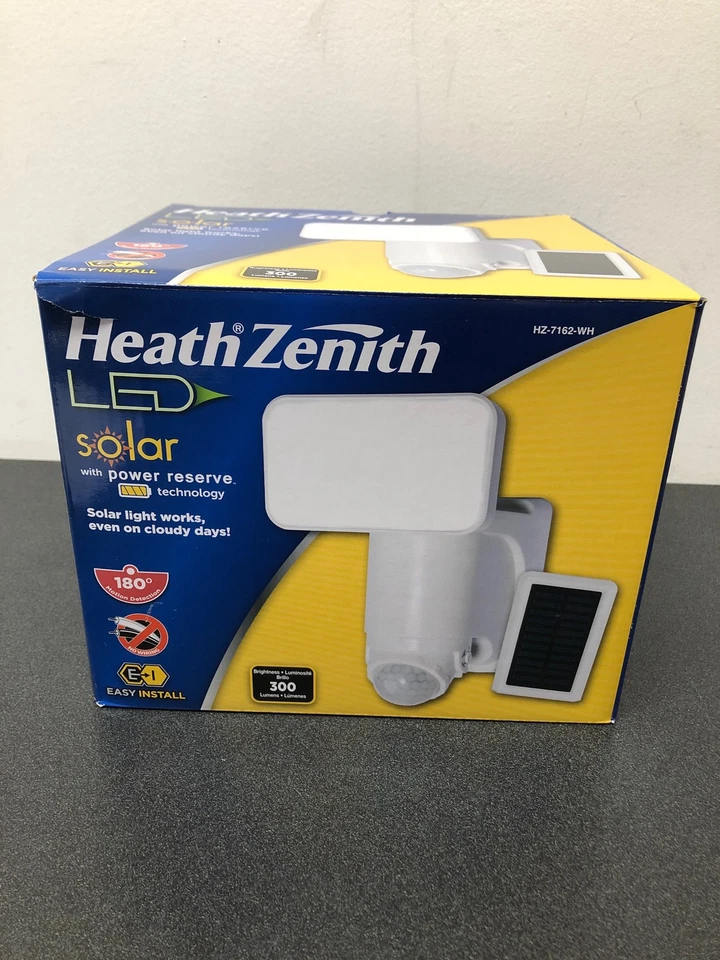 Heath Zenith HZ-7162-WH-G 7" Integrated LED Outdoor Flood Light - Motion Sensor - Image 3 of 3