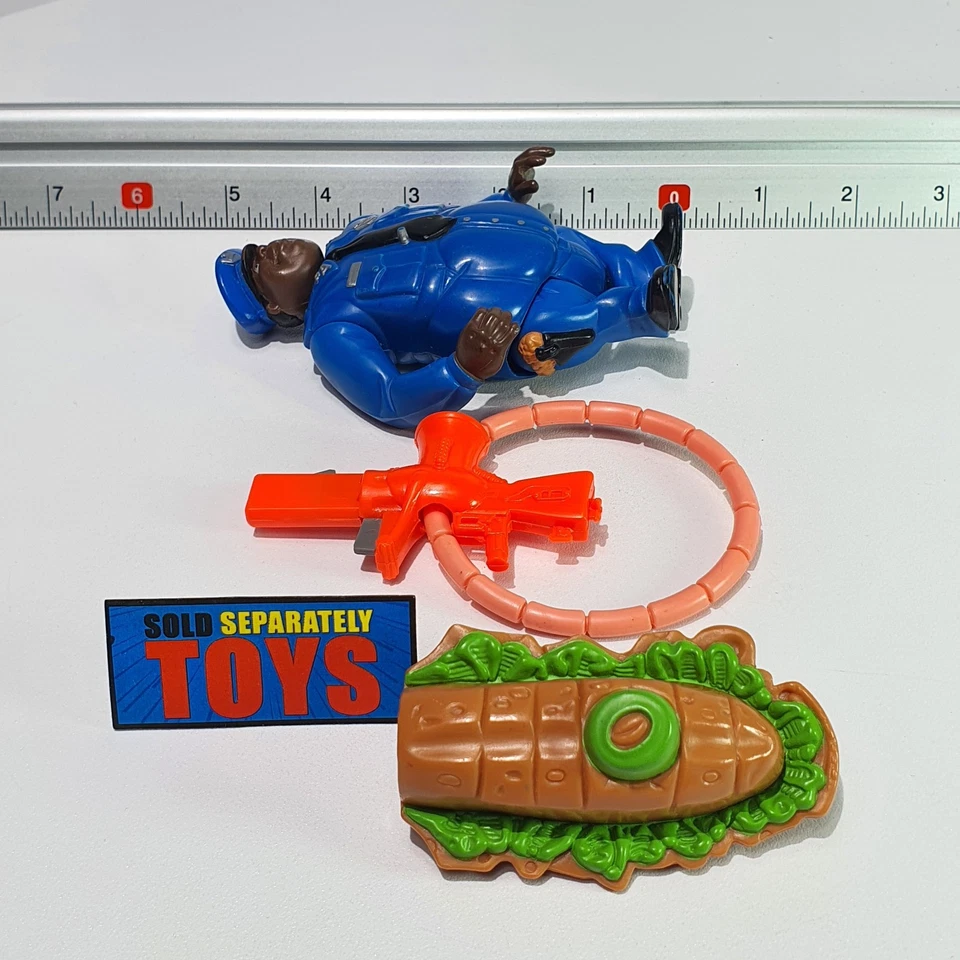 Academia de Policía Snack Attack HOAGY BLASTER MISIL sándwich sub accesorio arma Foto 2 de 4