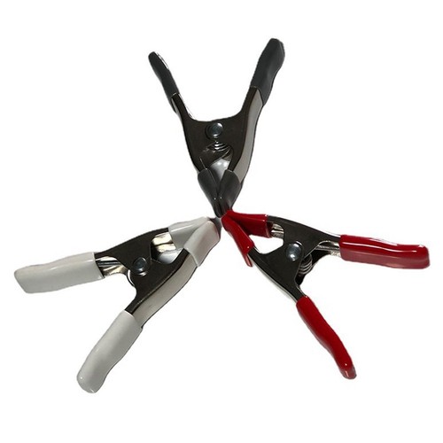 Brand New None Spring Clamp 1PCS 4inch Grip Tools Iron Metal Nickel Plated