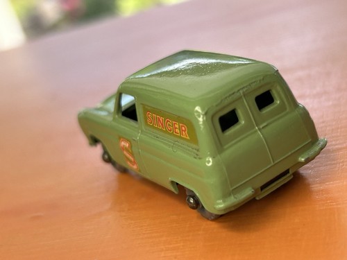 Matchbox Lesney # 59a Ford Thames Van Singer VNMint 4GPW ohne Box - Bild 4 von 7