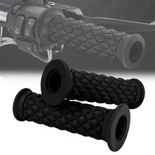 1" 7/8" Hand Grips Gel Rubber Cover For Suzuki DR650SE / DR650SER / DR650SES
