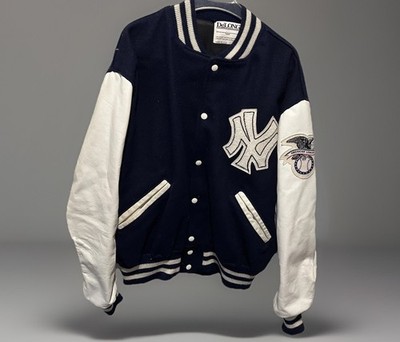 DeLong Jacke  new york yankees Size L     Vintage Yankees Leather Jacket