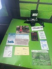 Canon AE-1 35mm Film Camera, w/50mm F1.8 FD Lens, Speedlite