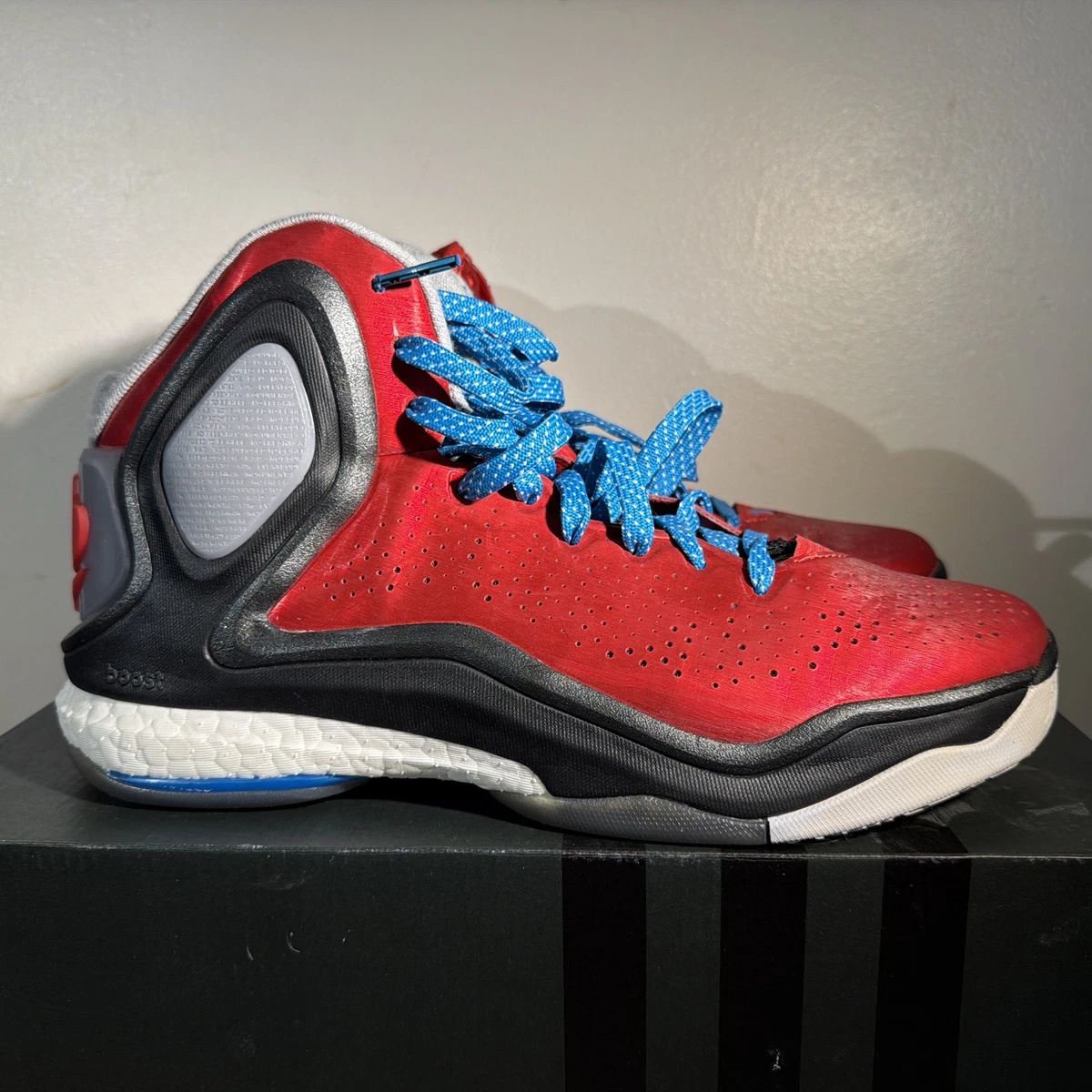 美品 adidas アディダス D ROSE BOOST G98705 adidas Originals アディダス デリック ローズ 5 ブースト D ROSE