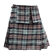 Scottish Front 2 Pocket Tartan kilt Highland Men's kilt Size 28" to 62"