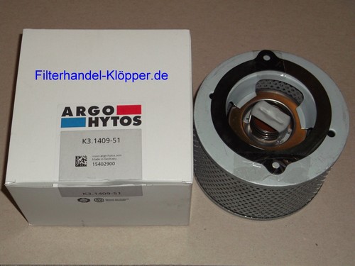 ARGO Hydraulikfilter K3.1409-51 für G75, ZF T318-340 Fendt, Schlüter - Bild 3 von 3