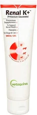 Vetoquinol Renal K + Potassium Gluconate & Vitamin B Oral Gel Cats & Dogs 5 oz.