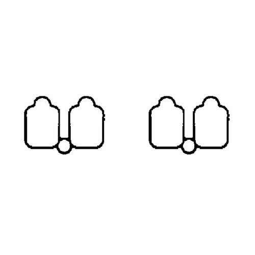 Intake manifold gasket for Fiat Ulysse Ducato 1750 2.0 1995-2002