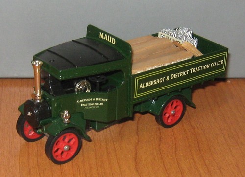 Matchbox Yesteryear Y27 Foden Steam Wagon Maud Aldershot & District Code 3 - Picture 2 of 5