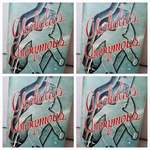 Set of 4 ALCOHOLICS ANONYMOUS LTD Edition Pathway to Cure AA BIG BOOK Numbered