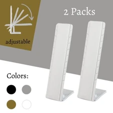 Novel Box Pendant Necklace Display Stand, Holds Up to 9 Pendants - 2Packs