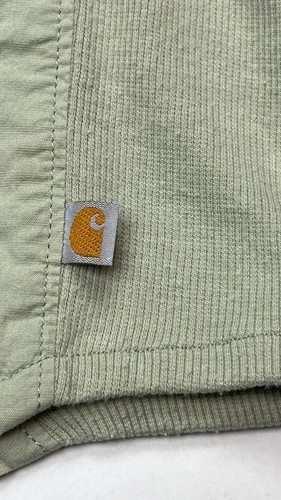 Carhartt Womens Lightweight Roll Tab Shirt 3X 24W/26W Green Long Sleeves Stretch - Picture 12 of 20
