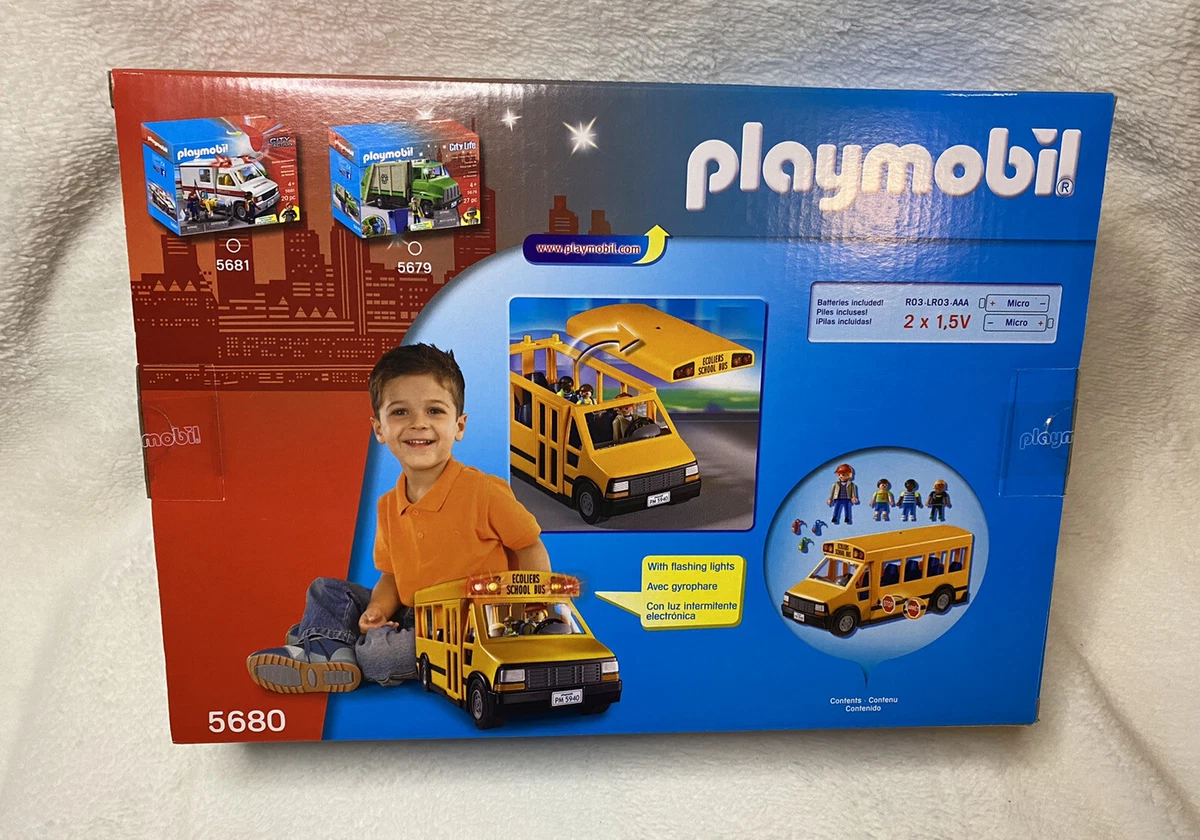 Playmobil 5680 School Bus – Monkey Fish Toys