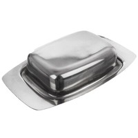 Orion Butterdose Butter-BehäLter Aus Stahl Mit Deckel