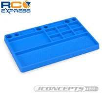 JConcepts Parts Tray Rubber Material Blue JCO2550-1