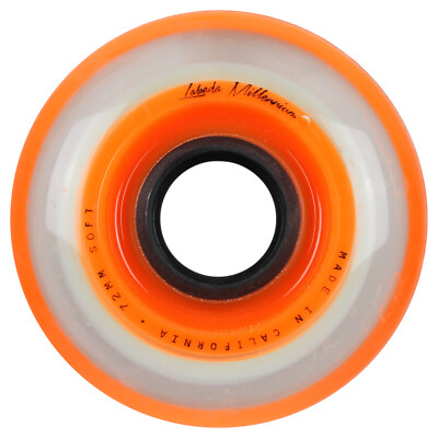 Labeda Millennium Gripper Orange Hockey Wheel 72mm SOFT (Single Wheel)
