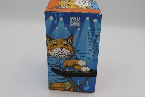 YOU TOOZ COLLECTIBLES KEYBOARD CAT AKA FATSO #33 VYNAL FIGURE MEME COLLECTION - Picture 7 of 7
