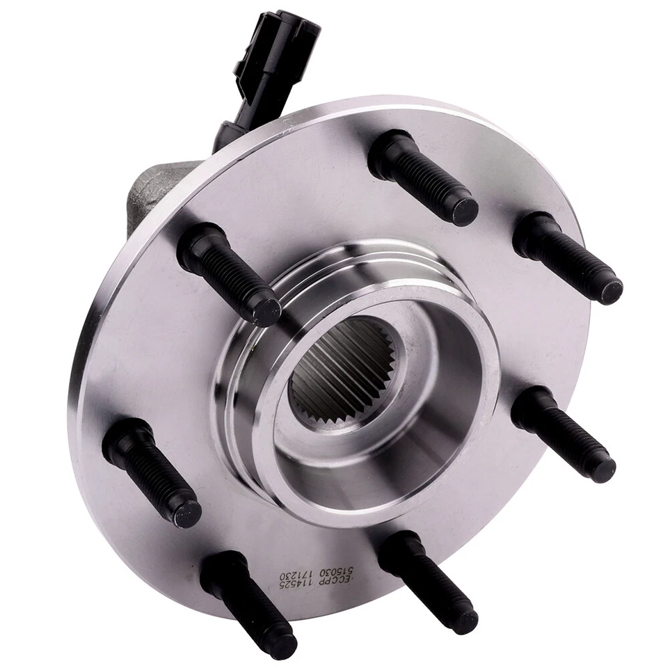 Pair Front Wheel Bearing Hub Fits 2001-2003 Ford F-150 1997-1999 Ford F-250 4WD Foto 3 de 4