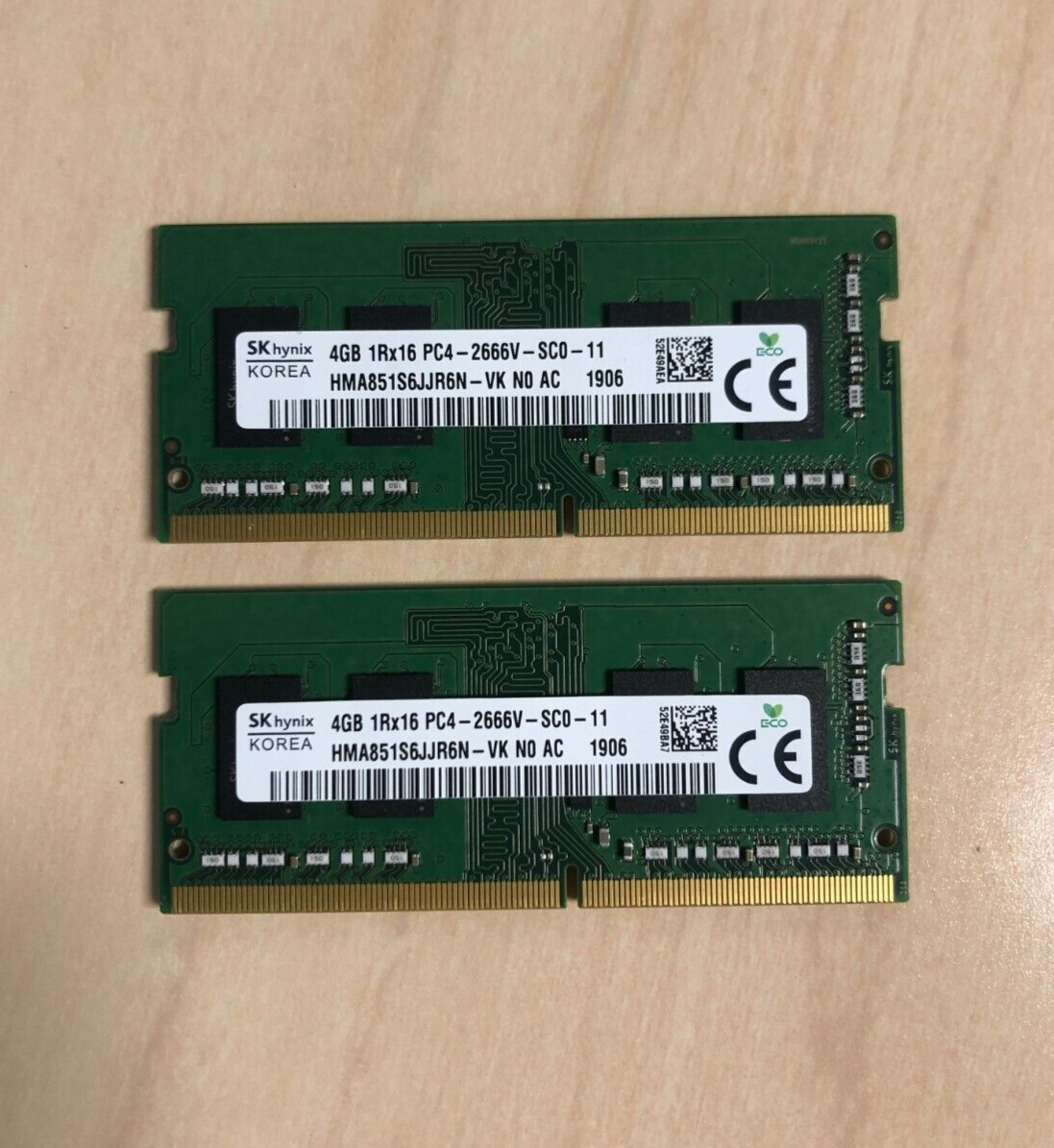 Hynix 16gb Hynix 4gb Ram Pc 4gb Ddr4 SK Hynix PC4-2666V 4GB Ram