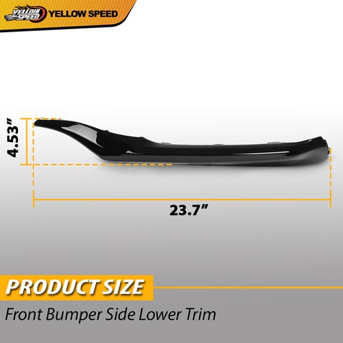 NEW Front Bumper Bottom Bezel Trim Cover Fit For 2021-2023 Toyota Camry SE/XSE - Picture 3 of 12