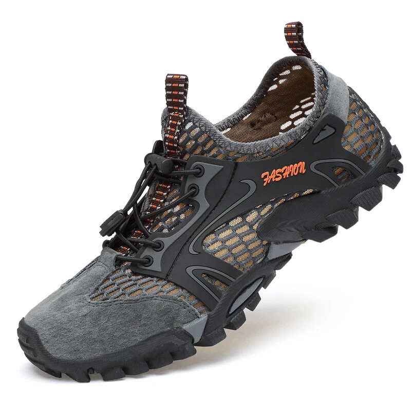 HANHAN Mens Quick Dry Water Shoes Outdoor Trekking Non-slip Wading Sneakers
Opens in a new window or