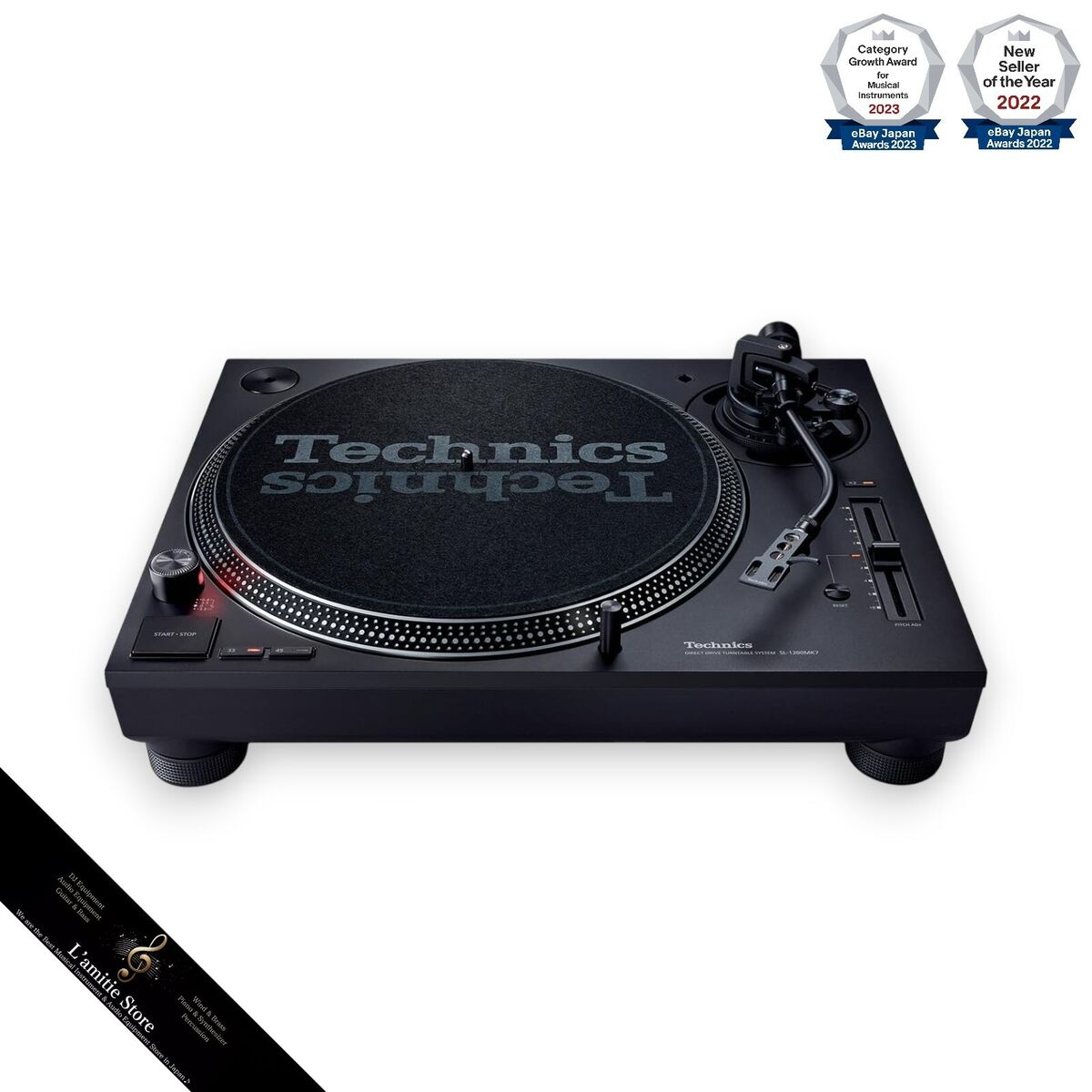 Technics SL-1200MK7-K Direct Drive Turntable System Black Technics SL-1200MK7-K Direct Drive Turntable System Black