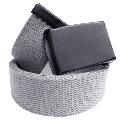 Unisex Algodón Lona Correas Cinturón Hebilla Estilo Ejército Ajuste Ajustable Hombres Mujeres - Imagen 26 de 28