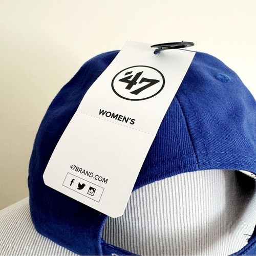 47 Brand Kansas City Royals Womens Hat Blue Silver Sequins MLB Fan Gear Gift - Picture 8 of 11